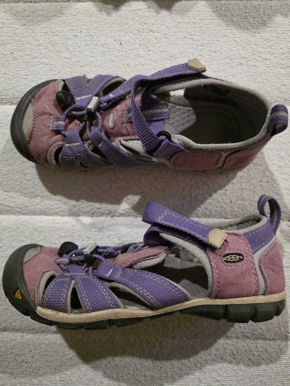 KEEN Kids' Purple/Taupe Closed-Toe Sandals